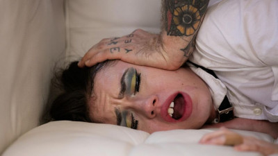 Lucie Cline's face fucking video by Bryan Gozzling