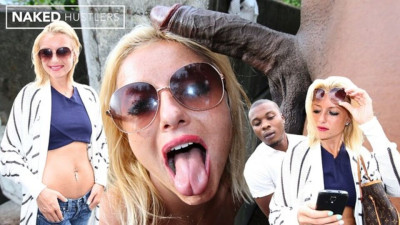 Stunner Brandy's public blowjob scene