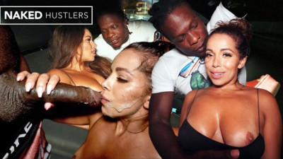 Big tits smut with flawless Louie Smalls from Naked Hustlers