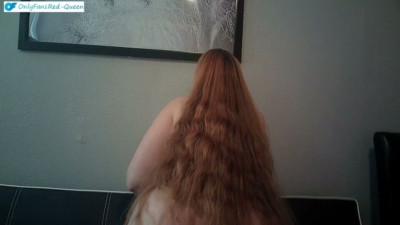 Flattering RedQueen88's very long hair porn