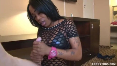 Fairytale courtesan's fishnet scene