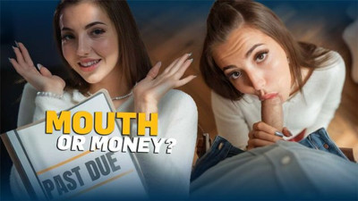 Debt4k featuring Mini Mitzix's brunette smut