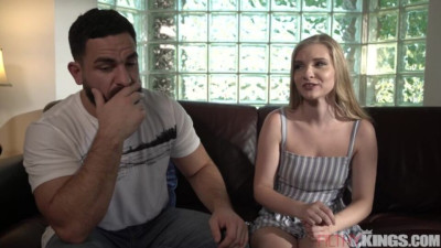Energetic Harlow West and Filthy Kings's step-sister scene