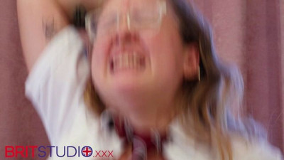 Taboo student movie with flashy floozy from Brit Studio