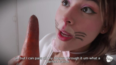 Enticing Lola Bunny's outdoor public sex action