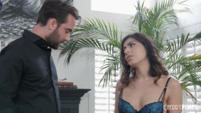 Pornstar sex with horny Logan Pierce and Audrey Royal from Cherry Pimps