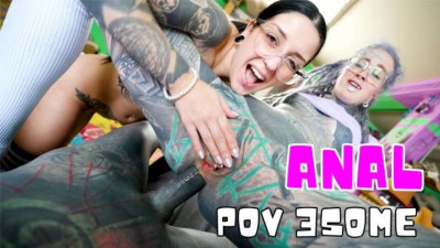 Dirty Dreaz featuring Anuskatzz and Lily Lu's splot tongue blowjob trailer