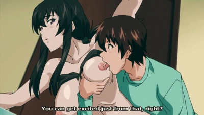 Funny nymph's masturbation video