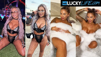 Mr Lucky Life featuring Hayley Davies and Hayley's 60fps smut