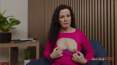 Aunt Judys XXX featuring Beth Mckenna's mature hairy pussy sex