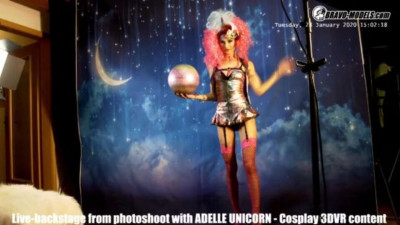 Watch stunner Adelle Unicorn and Adelle's porn