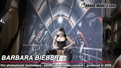 Luring Barbara Bieber - brunette dirt - Bravo Models