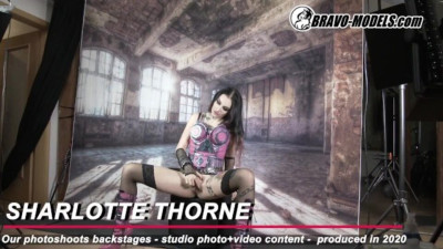 Bravo Models featuring Sharlotte Thorne's dildo porn