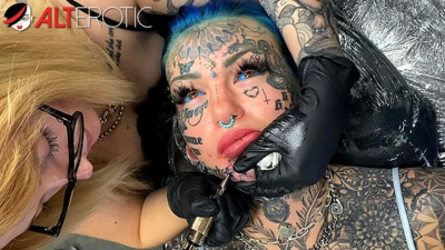 Bts clip with perky Amber Luke and Amber B from AltErotic