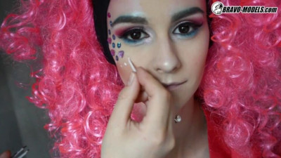 Magnificent Adelle Unicorn and Adelle's studio trailer