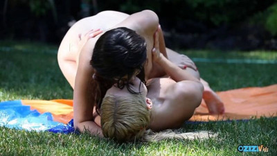 Exciting hottie's small boobs trailer