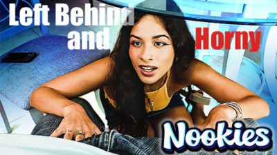 Blowjob scene with cheerful Scott Trainor and Luxe La Fox from Nookies
