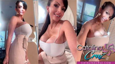 Pulchritudinous Catalina Cruz at massive tits trailer