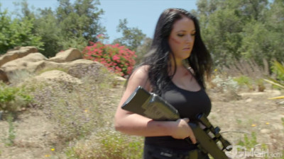 Flashy Angela White and Kendra Spade's curvy porn