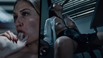 Radiant Tiffany Tatum and Leana Lovings - horror clip - Hentaied