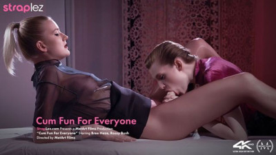 Straplez featuring Rossy Bush and Bree Haze's blonde scene