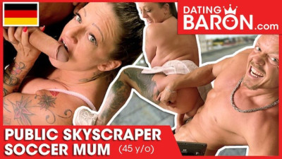 DATING BARON featuring Adrienne's cum in mouth video