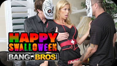 Beautiful Mr. Pete and Alexis Fawx at threesome sex