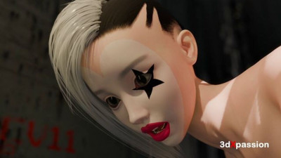 Comely mademoiselle's cartoon trailer