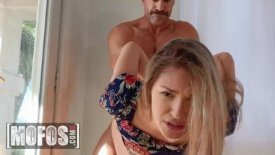 Delicate Charles Dera and Gizelle Blanco - cowgirl clip - Mofos