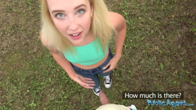 Samantha Rone's flashing xxx by Public Agent