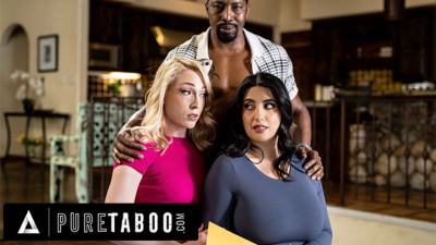 Big natural tits scene with wonderful Lily LaBeau and Isiah Maxwell from Pure Taboo