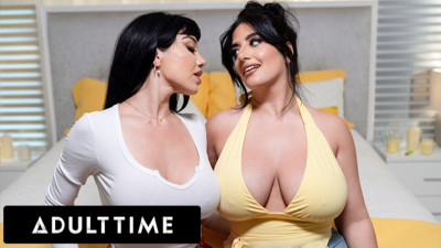 Sarah and Little's busty trailer