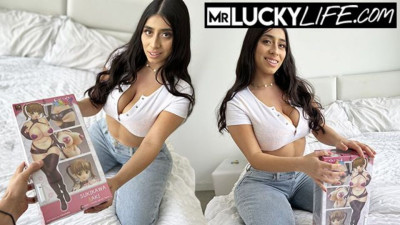 Violet Myers's doggystyle action by Mr Lucky VIP