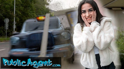 Sucking cock dirt with stylish cutie from Public Agent
