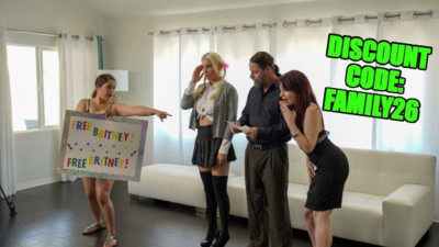 Stepdad action with angelic Jack Vegas and Jessica Ryan from Family Strokes
