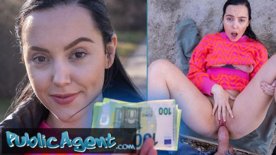Amative Zoe Doll - brunette clip - Public Agent