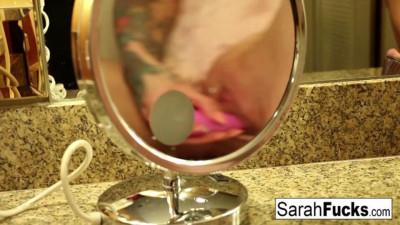 Watch flirtatious Sarah Jessie's porn