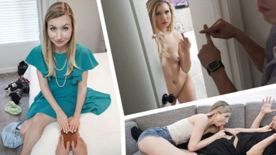 Dainty Emma Sirus's cumshot video