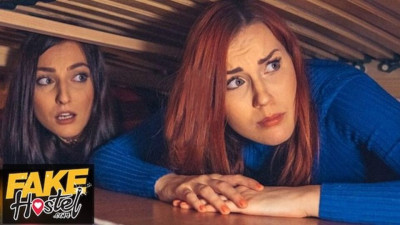 Voluptuous Steve and Katy's fakehostel scene