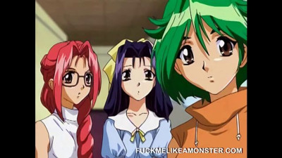 Fuck Me Like A Monster featuring hoochie's anime scene