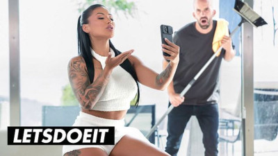 LetsDoeIt featuring Potro De Bilbao and Mariana Martix's cumshot sex