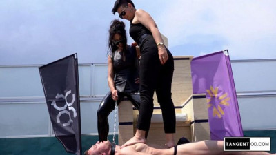 Mistress Alexandra Balance's hardcore action by Sarina And Robin