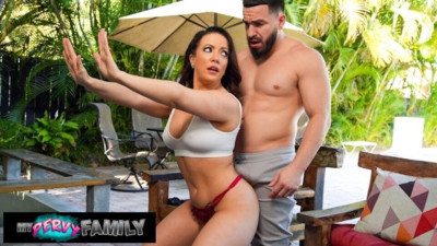 Carmen Valentina's spanking action by My Pervy Family
