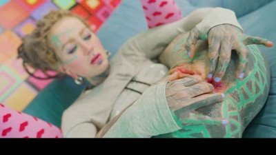 Dirty Dreaz featuring Anuskatzz and Lily Lu's goth sex