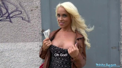 Sophie Logan's orgasm smut by Public Agent