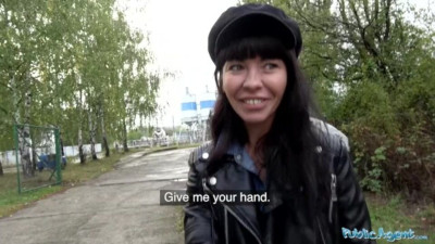 Erotic Sasha Colibri at big girthy dick trailer