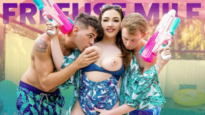 Luring Jimmy Michaels and Kai Jaxon - threesome clip - FreeUse