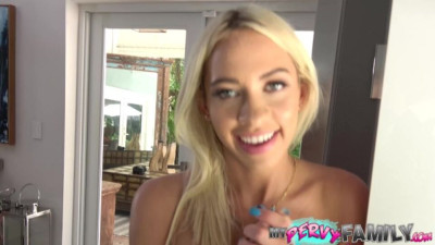 Attractive Khloe's step-daughter xxx