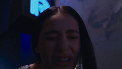 Melody and Clemence's small tits action