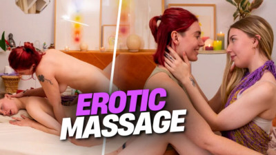 Zora's sensual massage movie by Ersties